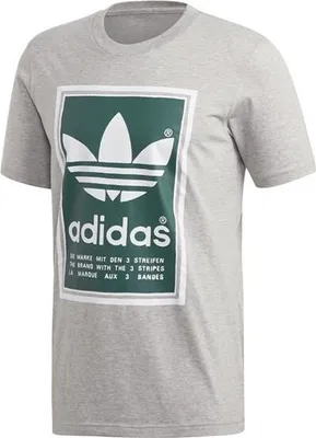 Productafbeelding van Adidas T-shirt met bedrukte label, modelnummer ED6939, maat: M