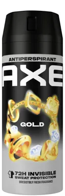 Immagine prodotto di Axe Gold 72 HRS Anti-Sudore, set di 12 deodoranti spray da 150 ml