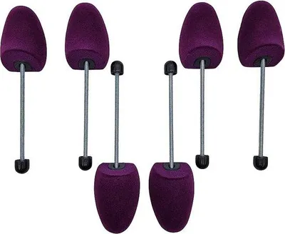 Produktbild von Famanu Schuhspanner Schaumstoff - Set von 3 Paar, lila, für Damen, Größe 38 - 42