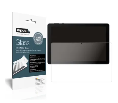 Produktbild von 2x Schutzfolie für Huawei MatePad T10 matt - Anti-Shock 9H Folie dipos Glass Kunststoffglas