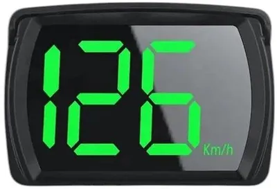 Produktbild von Digitales Geschwindigkeitsmessgerät (km/h) - Autozubehör - Einfache Anzeige - Automatische Helligkeitsanpassung - Echtzeit-Geschwindigkeitsmesser für Autos - Plug-and-Play-fähig - Geeignet für verschiedene Fahrzeuge