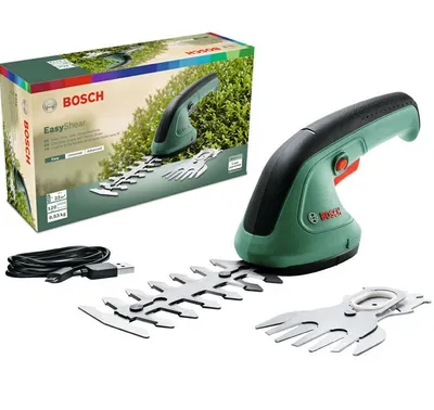 Immagine prodotto di Bosch EasyShear 3,6 V a batteria cesoie per erba cesoie per arbusti tagliasiepi