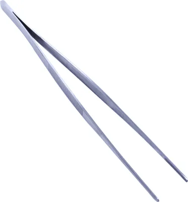 Produktbild von Backpinzette Kochpinzette 30cm lang Küchenpinzette Grillpinzette Grillzange Edelstahl
