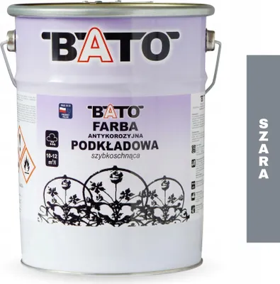 Zdjęcie produktu dla Farba Antykor.podkład.szybkosch.szara  3L