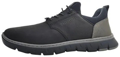 Image de Salamander Polch : Chaussons pour hommes, modèle pantoufle, couleur noire, pour un usage décontracté