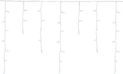 Obrázek produktu pro Řetěz MagicHome Christmas Icicle, 800 LED studená bílá, centrovaný, jednoduché světlo, 230 V, 50 Hz, IP44, venkovní, osvětlený, L-20 m