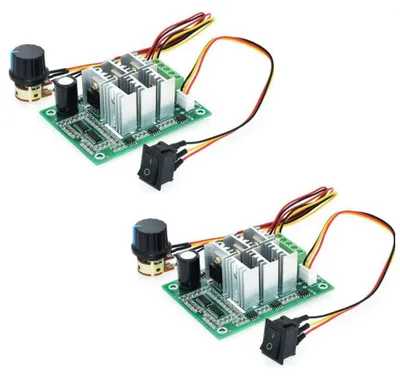 2 St. DC 5-36 V 15 A 3-Phasen bürstenloser Motorregler