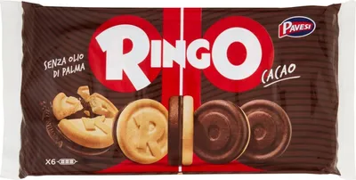 Produktbild von 3x Pavesi Ringo Kekse Cacao 'Kakao', 330 g