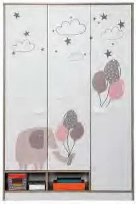 Image de Armoires pour enfants Armoire en bois Design Armoires pour filles