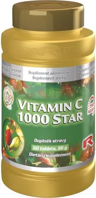 Zdjęcie produktu dla Vitamin C 1000 Star, 60 tbl