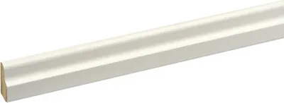 Produktbild von Sockelleiste weiß 8x23x2400 mm
