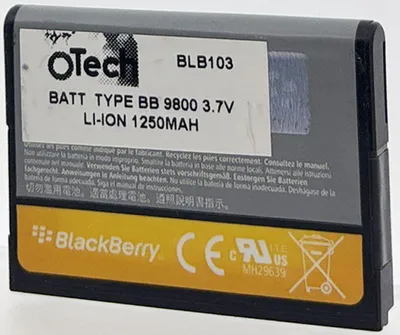 Produktbild von Batterie kompatibel mit BLACKBERRY TORCH 9810 - Otech