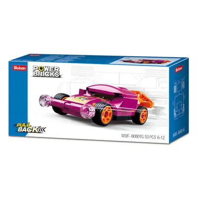 Zdjęcie produktu dla Sluban Samochód nakręcany Purple Wing