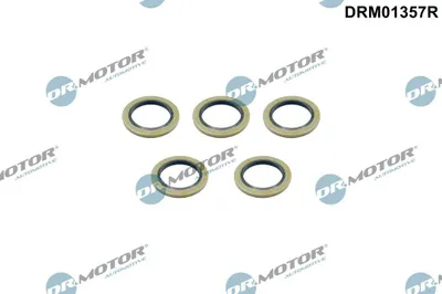Produktbild von DR.MOTOR AUTOMOTIVE Dichtring Ölablaßschraube Dichtring DRM01357R passend für MERCEDES-BENZ B-Klasse (W246, W242)