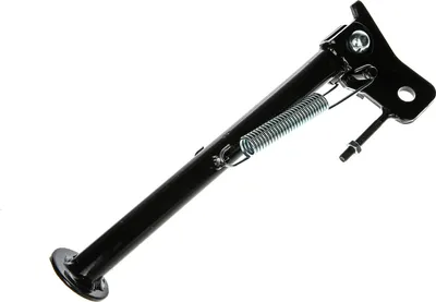 Obrázok produktu pre Bočný stojan s privareným napínačom reťaze, samoskladací s 2 pružinami, 260 mm, pre Simson S51 S53 S83