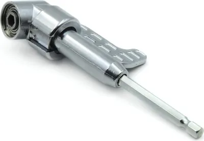 Produktbild von Winkelschraubendreher Mit 105° Neigung Und 1/4" Hex-Bit Adapter, 130Mm, Rostfreier Stahl, Ideal Für Schwer Zugängliche Stellen, Max. Drehmoment 12 Nm.