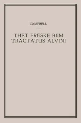 Produktbild von Thet Freske Riim Tractatus Alvini