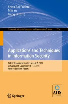 Obrázek produktu pro Applications and Techniques in Information Security