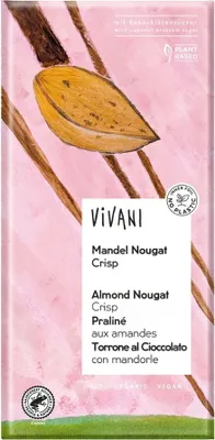 Obrázek produktu pro Mandel Nugátová křupka - 38% kakao 80g