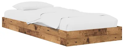 Productafbeelding van vidaXL Bedbodemframe, gerecycled hout, 80 x 200 cm, houtvezel