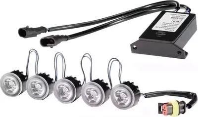 Produktbild von HELLA 2PT 010 458-701 LED Tagfahrlicht DRL Satz 5 LEDs 12 24V