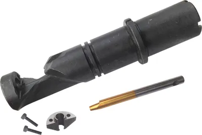 Zdjęcie produktu dla Matryca + trzpień rowkowany + uchwyt matrycy do Makita JN1601 DJN161Z (322701-3 + A-15051 + A-83951)