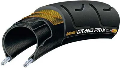 Produktbild von Continental 0100637 Grand Prix Road-Reifen, 25-622 (28', 700x25C), faltbar, schwarz/schwarz