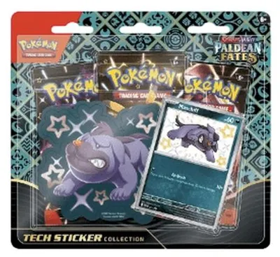 Produktbild von Pokemon Paldean Fates: Maschiff Tech Sticker Collection