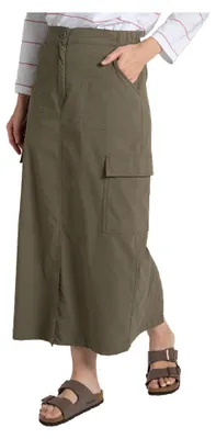Image de Craghoppers - Jupe mi-longue « Pro » pour femme, Nosilife CG2536 (46 DE) (couleur olive sauvage)