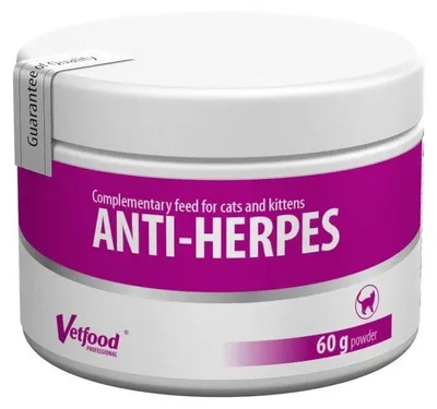 Produktbild von Vetfood Anti-Herpes wspomaga odporność dla kota 60g