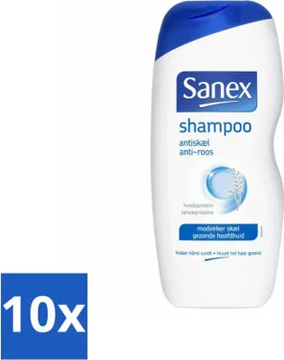 Obrázek produktu pro Šampon Sanex - proti lupům - proti lupům - 250 ml - hodnotné balení - 10 kusů
