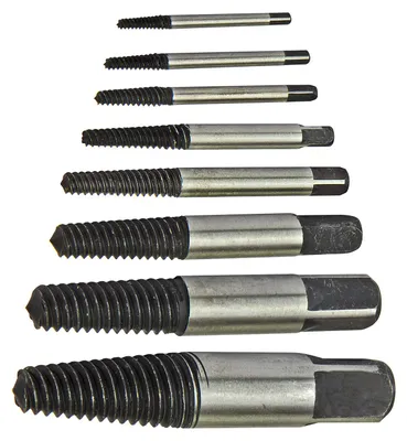 Imagen del producto de Extractores para tornillos dañados, de M5 a M45, juego de 8 piezas