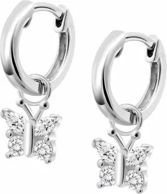 Obrázok produktu pre Paar Lotus-Silberohrringe, 925Er Silber Lp3626-4/1