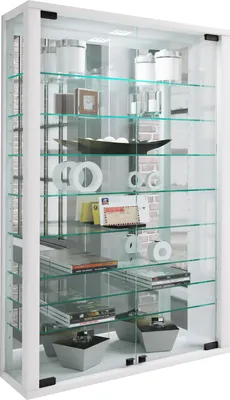 Produktbild von Wandvitrine Glasvitrine Vitrosa Spiegel