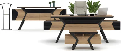 Produktbild von Schreibtisch Büroschrank Sideboard Couchtisch Büromöbel Arbeitszimmer