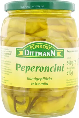 Produktbild von Dittmann Pfefferoni extra mild 310g