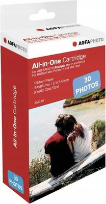 Zdjęcie produktu dla AgfaPhoto AMC30 AgfaPhoto AMC 30 - 30 Blatt 2,1 x3,4