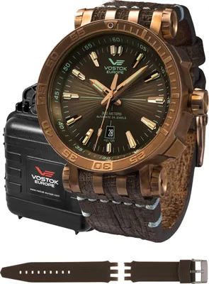 Zdjęcie produktu dla Zegarek Męski Vostok Europe NH35A-575O285 brązowy