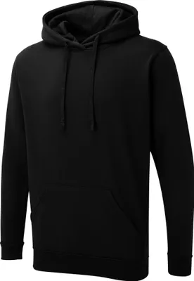 Produktbild von Uneek UX Hoodie schwarz Größe M