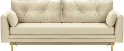 Produktbild von SLF24 - Schlafsofa mit Bettkasten Magnus - hellbeige - Velluto 2