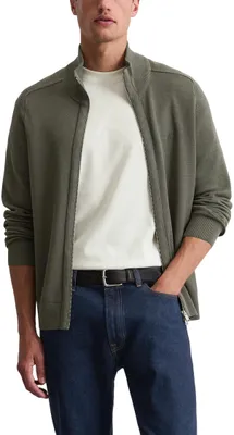 Produktbild von Marc OߴPolo Herren Cardigan aus Baumwolle mit Reißverschluss, Braun (Copley