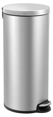Produktbild von EKO - Serene Treteimer 30 Liter - Stainless steel Plastic  - Matt Edelstahl