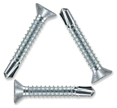 500x selbstbohrende Schrauben, Senkkopf, verzinkt, 3,5 x 25 mm