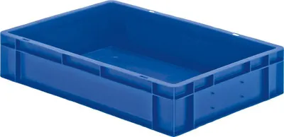 Produktbild von Stapeltransportkasten 600x400x120 mm blau