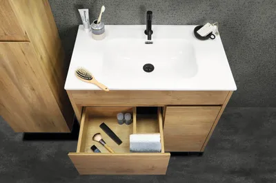 Produktbild von Differnz Möbelwaschtisch Sofi 80 cm weiß 36.105.11