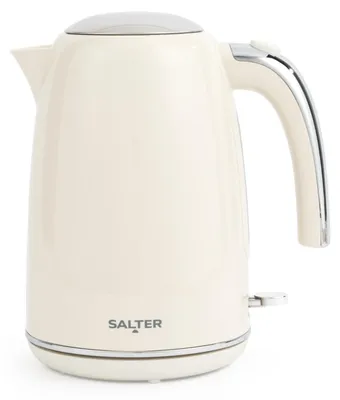 Retro-Wasserkocher 1,7 L, 2,2 kW, Creme, 360°-Basis