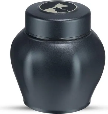 Immagine prodotto di Mini urna per ceneri - 750 ml - Urna di alta qualità per animali e persone - Urna commemorativa nera
