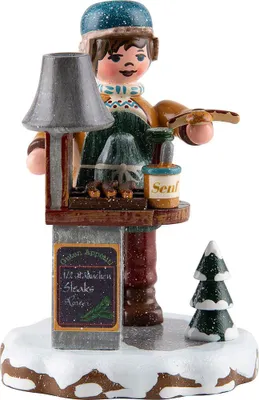 Produktbild von Winterkinder Bratwurstmax (6cm) von Hubrig Volkskunst