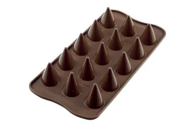 Produktbild von Silikonform für Schokoladenkegel