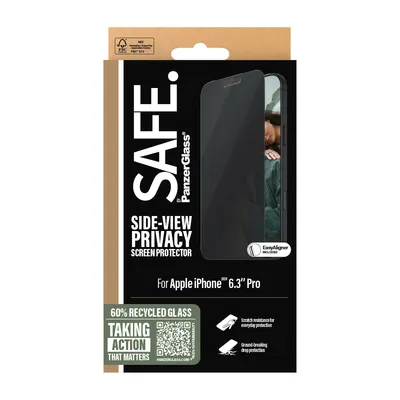 Productafbeelding van PanzerGlass SAFE. Privacy SP iPhone 16 Pro (ultrabreedbeeld)